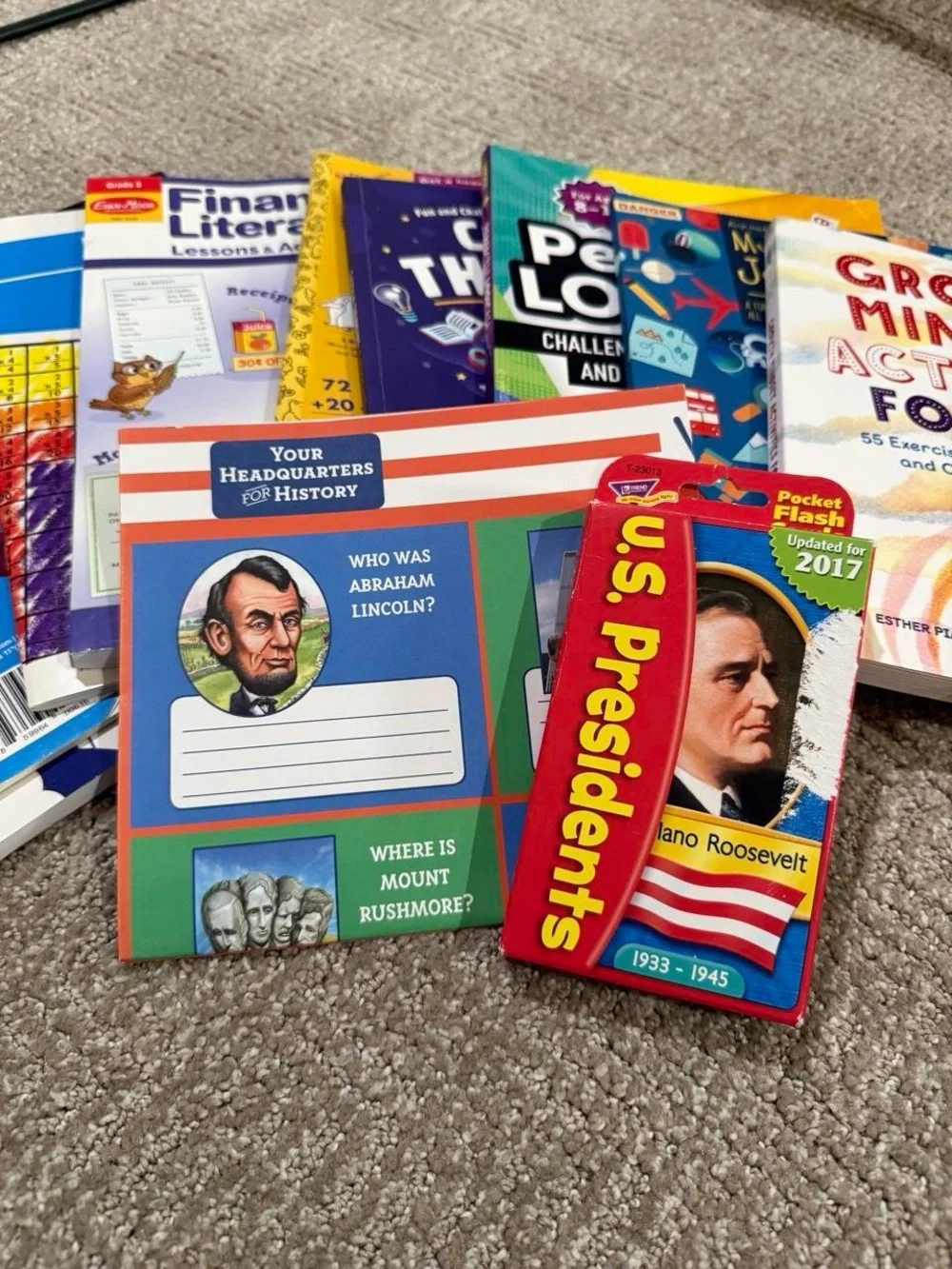2/3 grade Kids Activity Workbooks - Educational Bundle